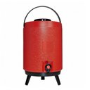 Ver imagem 1 de Botijão Térmico 12 Litros Maxitermo Vermelha - Termolar