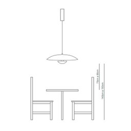 Pendente Led Alumínio Preto Freijó 24w Luz Amarela Yamamura - 3