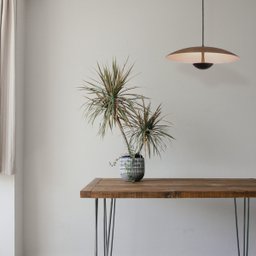 Pendente Led Alumínio Preto Freijó 24w Luz Amarela Yamamura - 2