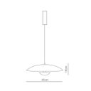 Ver imagem 5 de Pendente Led Alumínio Preto Freijó 24w Luz Amarela Yamamura