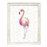Quadro Decorativo Flamingo Canvas 50cmx40cm Mart Collection Perna para baixo - 1