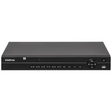 Gravador de Vídeo IP NVR 32 Canais 8 MP 4K NVD 1432 Intelbras
