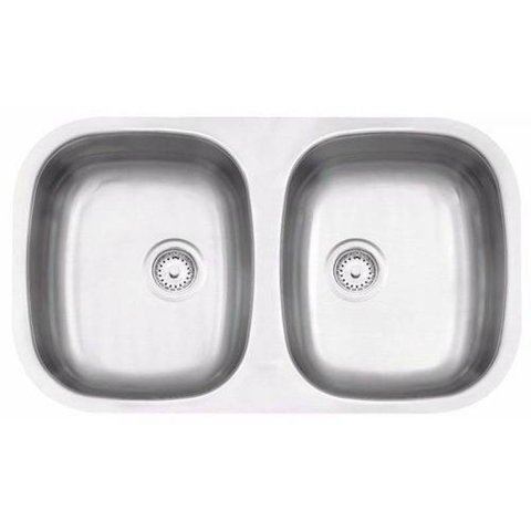 Cuba Dupla de Embutir para Cozinha Tramontina 77cmx45cmx15cm