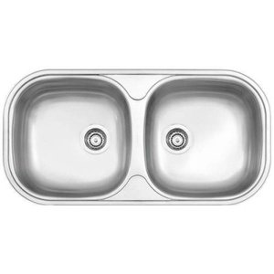 Cuba Dupla Para Cozinha Inox Monobloco 94032102 Tramontina