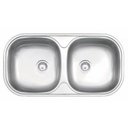 Ver imagem 1 de Cuba Dupla de Embutir para Cozinha Tramontina 78cmx40cmx15cm