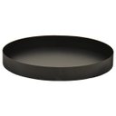 Ver imagem 3 de Mesinha Redonda Lateral Bandeja Apoio Sala Aço Preto Collie - Preto