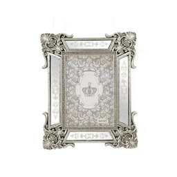 Porta Retrato Prata De Poliresina 10X15 - 2