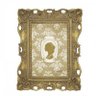 Porta Retrato Retangular Antique 5442 Mart Collection 10x15cm Amarelo - 1