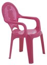 Ver imagem 1 de Cadeira Com Braços Estampada Catty Rosa