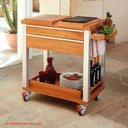 Ver imagem 1 de Carrinho Para Servir Churrasco Com Grill 10496/920 - Tramontina