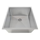 Ver imagem 3 de Pia Cuba 40x40 De Inox Escovado Cozinha Louça Retangular Technox