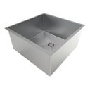 Ver imagem 5 de Pia Cuba 40x40 De Inox Escovado Cozinha Louça Retangular Technox