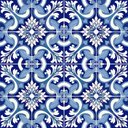 Ver imagem 1 de Adesivo de Azulejo Azul Claro e Azul Escuro - G 20x20cm