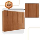 Ver imagem 5 de Guarda Roupa Casal Rio Mdf com 8 Portas 4 Gavetas Moderna Mobília