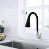 Torneira para Cozinha Preta Flexível com Arejador Duplo de Parede Fc-03 - 4