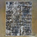 Ver imagem 6 de Tapete Éfeso Sala Quarto 300x400 Tecido Relevo Decorativo - Cinza com Bege