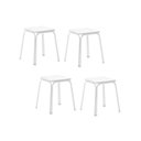 Ver imagem 1 de Banqueta de Cozinha 1748 2 Banquetas Branco - Carraro