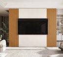 Ver imagem 1 de Painel Sierra 2.2 para TV até 84 Polegadas com Ripado Real
