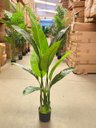 Ver imagem 2 de Bananeira Artificial para Decoração Sala Planta Realista 1.20m