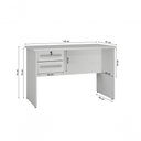 Ver imagem 4 de Escrivaninha Mesa para Computador Byte 2 Gavetas com Chave Valdemoveis