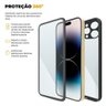 Capa 360 para Iphone 14 Pro Max - Preta -frente e Verso- Gshield - 4