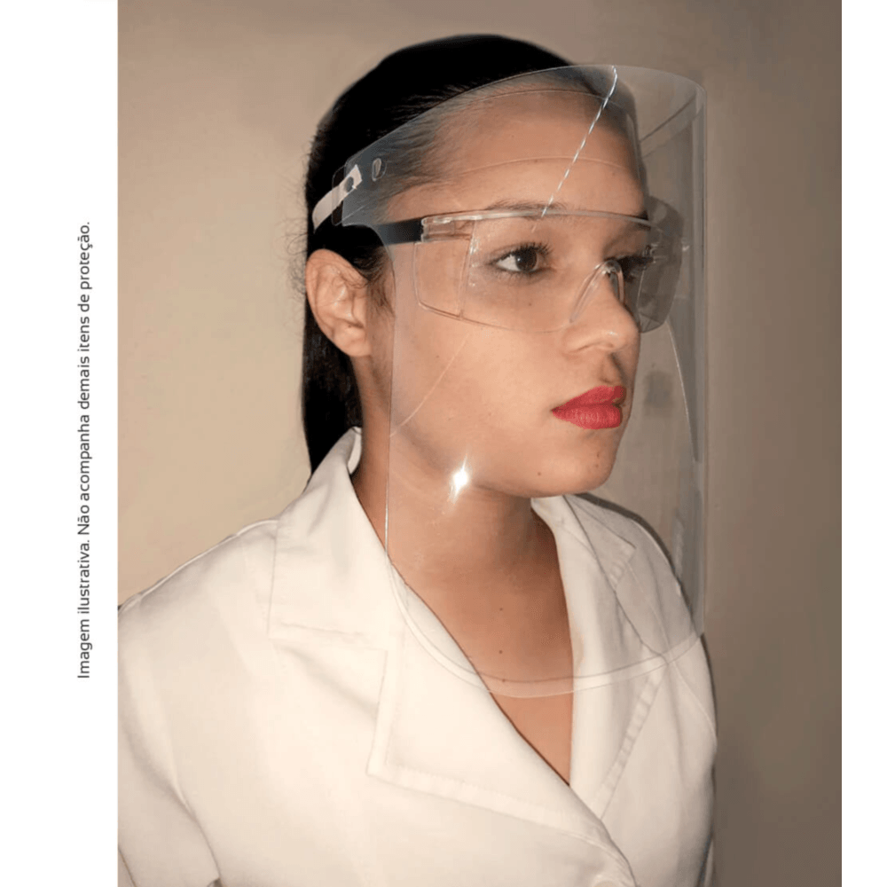 Protetor Facial Face Shield Transparente 341x245mm - Dac - 2