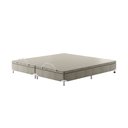Ver imagem 1 de Base Box Baú Bipartido King Spubio Incofal Marrom Claro 198x198x45cm