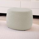 Ver imagem 7 de Puff Decorativo Living Aisha Orgânico Bouclê Bege - Desk Design