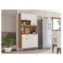 Ver imagem 5 de Kit para Cozinha Compacta Malta Amêndola Branco - Demóbile
