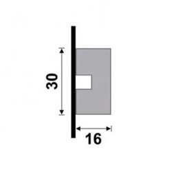 Moldura Rodameio 3cm Santa Luzia 466 - 2,4 Metros - 2