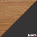 Ver imagem 6 de Rack Industrial F42 Pradel 180 Cm (largura) em Mdf Freijó Acabamento Preto Fosco 2 Gavetas
