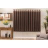Cortina Beatriz Varão Simples 3 Metros Tecido Poliéster - 1