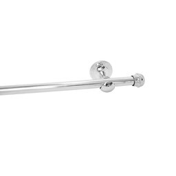 Varão Simples para Cortina de 2 Metros Espessura 19mm - Prata - 1