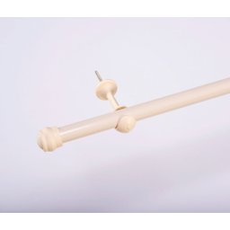 Varão Simples para Cortina de 4 Metros Espessura 19mm - Bege - 2