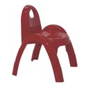 Ver imagem 1 de Cadeira com Braços Infantil Popi sem Inserto Vermelho