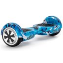 Ver imagem 1 de Hoverboard Skate Elétrico 6.5 Azul Camuflado Led Bluetooth