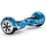 Hoverboard Skate Elétrico 6.5 Azul Camuflado Led Bluetooth - 1