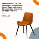 Ver imagem 4 de Kit Cadeira de Jantar Basic 2 Unidades:marrom