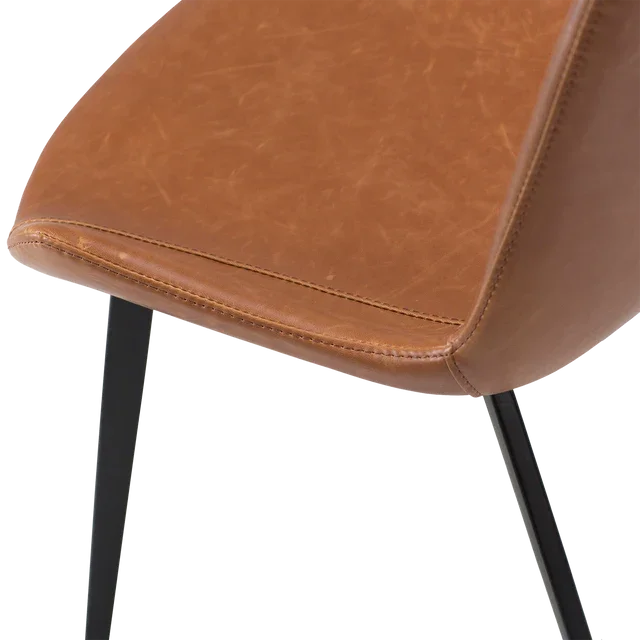 Kit Cadeira de Jantar Basic 2 Unidades:marrom - 5