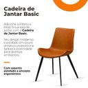 Ver imagem 2 de Kit Cadeira de Jantar Basic 2 Unidades:marrom