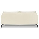 Ver imagem 6 de Sofa Liv 3 Lugares 200cm Pes Aço Linho 233 Perola Ezz