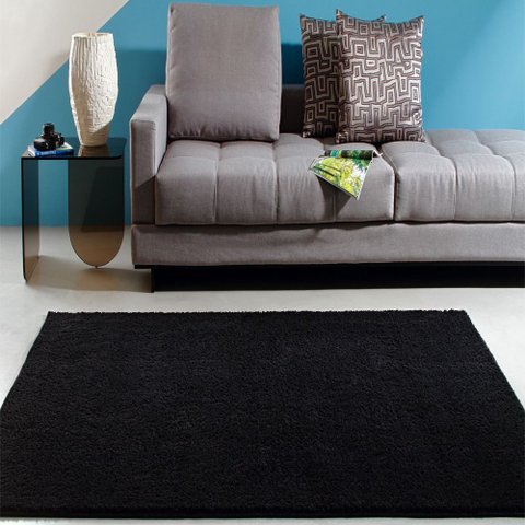 Tapete Oasis Classic 1,00m X 1,50m Preto