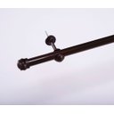 Ver imagem 2 de Varão Simples para Cortina de 4 Metros Espessura 19mm - Tabaco