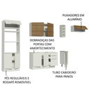 Ver imagem 5 de Armário de Cozinha Completa 290cm Branco/Branco/Rustic Stella Madesa 02