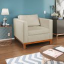 Ver imagem 2 de Kit 2 Poltronas Decorativa Europa Bouclé - Doce Sonho Móveis