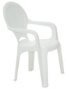 Ver imagem 1 de Cadeira com Braços Infantil Tiquetaque Branco