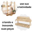 Ver imagem 4 de Tábua Bloco de Madeira Pinus para Uso Geral - 50x30cm