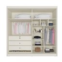 Ver imagem 2 de Guarda Roupa Casal 4 Portas 3 Gavetas Nantes Móveis Europa
