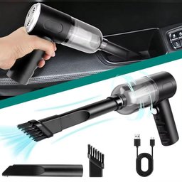 Aspirador Soprador 3 em 1 Portátil sem Fio Usb Recarregável - 2