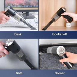 Aspirador Soprador 3 em 1 Portátil sem Fio Usb Recarregável - 5